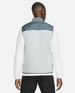 High Quality Custom Polyester <b>Jacket</b> for Men <b>Canvas</b> Material Quilted Padded Vest Bubble Waistcoats Casual Winter Clothing - Product Image 4