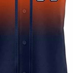 Camiseta de béisbol azul cielo sublimada transpirable al por mayor personalizada nuevo diseño camiseta de béisbol de alta calidad de Dress Sports - Product Image 5