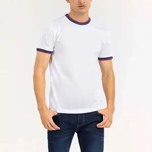 Профессиональная 2024 Высококачественная футболка, оптовая продажа, легкая мужская футболка с коротким рукавом и принтом
