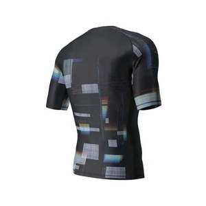 OEM ODM Lightweight Half Sleeve Compression <b>Rash</b> <b>Guard</b> Custom Sublimation Fabric MMA Jiu Jitsu <b>BJJ</b> Use <b>Rash</b> <b>Guards</b> - Product Image 2