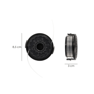 Testina di ricambio in nylon per decespugliatore da 550 Watt. (Codice 08055210) - Product Image 2