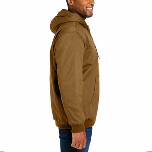 Sudadera con Capucha de Forro Polar de Poliéster, Resistente, Bordada, para Invierno, Ropa Deportiva para Exteriores, Corte Regular, Estilo Casual para Hombre, Estilo Urbano, de Secado Rápido - Product Image 2