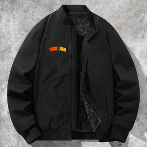 College Baseball Varsity Jacket pour homme avec poignets côtelés manches longues et tissu chaud pour le streetwear d'hiver - Product Image 4