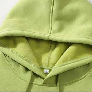 Sudadera con capucha unisex de color sólido para hombre, Sudadera con capucha de manga larga y logotipo personalizado 500, venta al por mayor - Product Image 5