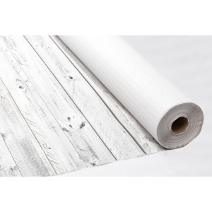 Rollo de Papel para Mesa con Estampado Madera, 1.2x100m, 37gsm, Profesional, B2B - Product Image 1