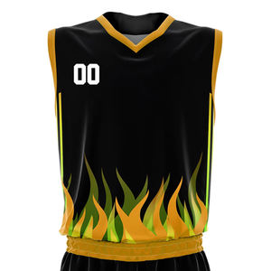 Ensemble de maillot et short de basket-ball de dernière génération, faible MOQ, fabrication professionnelle, uniforme de basket-ball - Product Image 4