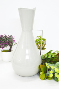 Oferta especial de boda de moda caliente florero recubierto de polvo florero de Metal recubierto de polvo colorido hogar/decoración de boda jarrones jarrón largo - Product Image 4