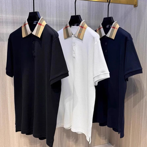 เสื้อโปโลแขนสั้นผู้ชายสั่งทำโลโก้ได้ ระบายอากาศดี สีพื้น ใส่สบาย เหมาะสำหรับชุดยูนิฟอร์ม  ขายส่ง MOQ ต่ำ - Product Image 2