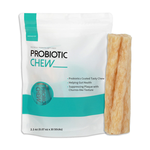 Comida para perros DR.BY PROBIOTIC Chew Cuidado bucal Salud intestinal Control del sarro Mal aliento Cepillado de dientes Goma de mascar Probióticos Goma de mascar - Product Image 1