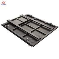 Barrières de scène de concert en aluminium Mojo Barrier Door Hire Barrières de contrôle de foule avec porte