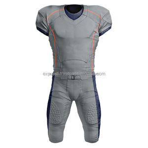 Uniformes y Camisetas de Fútbol Americano de Malla para Adultos, 100% Poliéster Transpirable, Tallas Grandes, Logotipo Personalizado Impreso - Product Image 1