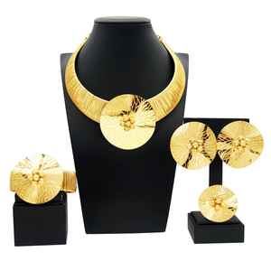 Women's Gold Plated Brass Necklace Copper Alloy <b>Butterfly</b> Link Choker Necklace Bohemian Style Party Wedding Jewelry Eco-Friendly - Product Image 1