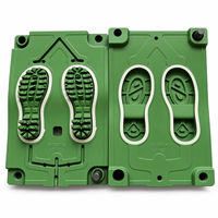 Moules en alliage d'aluminium sur mesure pour semelles de chaussures en EVA avec tailles et designs de semelles extérieures sur mesure