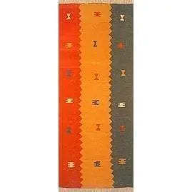 Tapis persan Shiraz unique en son genre, 7'2 x 3'1 - Product Image 1