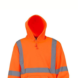 Sudadera con Capucha de Poliéster de Alta Visibilidad ANSI Clase 3, Ropa de Trabajo de Seguridad Reflectante con Característica Impermeable, Destaca en el Trabajo - Product Image 3