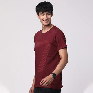 Vente en gros de t-shirts d'été décontractés pour hommes personnalisés t-shirts en coton léger et respirant design OEM streetwear mode - Product Image 3