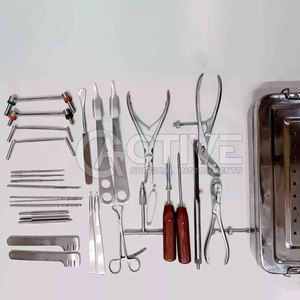 Juego completo de fragmentos pequeños con portaagujas y placas de hueso de acero inoxidable portaagujas con juego de fragmentos pequeños - Product Image 2