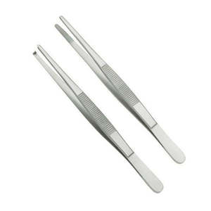 Fórceps de tejido marrón Adson de 12cm de alta calidad, 1x2 dientes, fórceps Adson de cirugía Manual de acero inoxidable alemán - Product Image 6