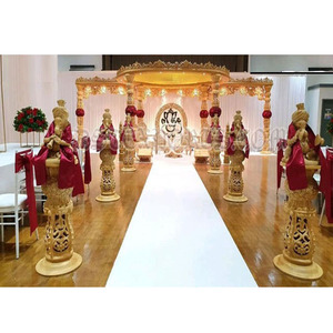Événement de mariage unique Kalyana Mandapam USA Décor de mariage traditionnel tamoul Mandap Gujarati Thème de mariage Maharani Mandap UK - Product Image 1
