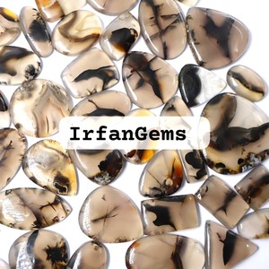 Top qualité taille libre naturel Montana Agate lâche pierres précieuses guérison Cabochon Lot pour la fabrication de bijoux guérison pierres précieuses Montana - Product Image 2