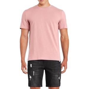 Camiseta de cuello redondo de estilo básico de color sólido de media manga para hombre, tela de punto de Bangladesh orientada a la exportación - Product Image 6