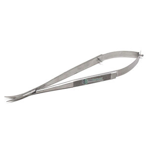 Tijeras Microquirúrgicas Tipo Resorte de Acero Inoxidable, Instrumento Quirúrgico Médico Reutilizable, Manual, Duradero y de Alta Calidad - Product Image 1