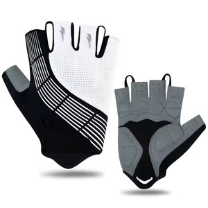 Guantes de Ciclismo de alta calidad, guantes de bicicleta de dedo corto, tela suave de malla, transpirables, absorbentes de golpes, gimnasio, activistas al aire libre - Product Image 2
