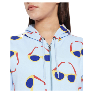 Sudadera con Capucha Personalizada para Mujer, 100% Algodón, Manga Larga, Casual, con Bolsillos, Cuello con Capucha, de Alta Calidad, Resistente al Viento y Ecológica - Product Image 5