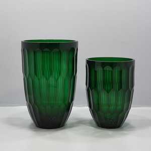 Vases à fleurs en cristal faits à la main personnalisés en forme de verre soufflé pour la décoration de maison et de mariage au prix de gros - Product Image 5