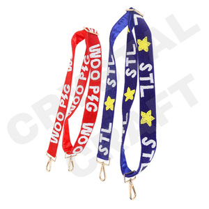 LETS Go Canes personalizado oro blanco semilla cuentas bolsa correas 'Hook Em Horns' accesorio de moda correa de monedero con cuentas - Product Image 2