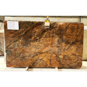 Rain Forest Brown Marble Slabs Waterproof Big Slab for Kitchen <b>Bathroom</b> Staircase Outdoor Indoor Use for Villa Hospital 1-Year - Product Image 4