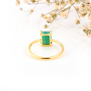 Joyería de anillos de piedras preciosas de plata Esmeralda 925 - Product Image 6