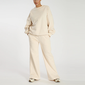 Sweat-shirt personnalisé pour femmes Sweat-shirt à col rond surdimensionné en 100 coton épais Sweats à capuche et sweatshirts pour femmes - Product Image 6
