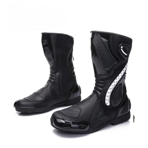 Zapatos de montar de cuero de alto rendimiento, Equipo de Motocicleta para recorridos de ajuste preciso de larga distancia, carreras y viajes diarios - Product Image 5