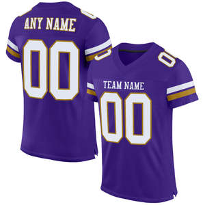 Nueva llegada de alta calidad camiseta de fútbol americano transpirable manga corta que absorbe la humedad antibacteriano al por mayor - Product Image 3