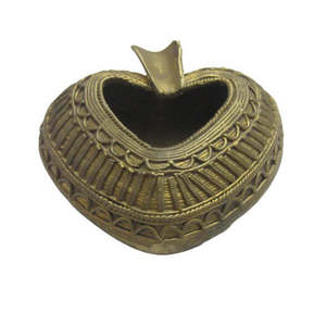 Cenicero hecho a mano Dhokra Dokra gran obra de arte Interior decoración del hogar regalo Showpiece - Product Image 2