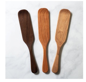 Juego de utensilios de cocina de madera ADKINC de 2 SERVIDORES DE ENSALADA DE MADERA JUEGO DE 2 HECHO A MANO ÚNICO KETCHENWAR - Product Image 3