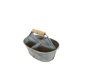 Cubo decorativo de carbón galvanizado para chimeneas fabricado con acero galvanizado de alta calidad para mayor resistencia y belleza - Product Image 1