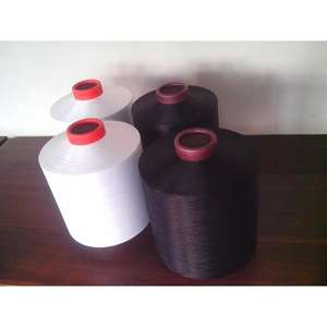 เส้นด้ายเหนียว75/36สูงสำหรับนักกีฬาจากอินเดียเส้นใยโพลีเอสเตอร์เนื้อผ้านุ่ม - Product Image 1