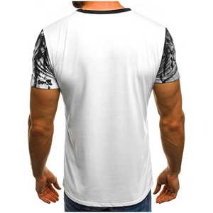Camisetas de algodón de alta calidad del fabricante para hombres y mujeres, camisas informales con estampado de bordado transpirable, logotipos personalizados - Product Image 4