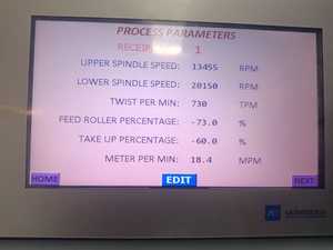 Haute qualité double Lycra/caoutchouc HMI & PLC couvrant pour les machines à filer Excellentes caractéristiques - Product Image 4