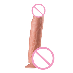 30CMの長さのリアルなディルド、吸盤ベース付き、柔軟な大きなペニス型アナルプラグ、女性男性用セックストイ、工場直販 - Product Image 6