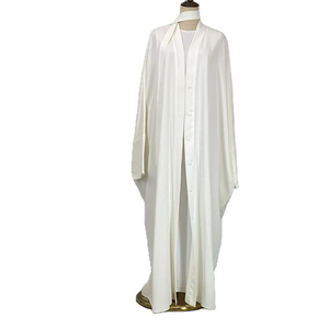 Nouveau modèle d'abaya pakistanaise à dubaï vente en gros ouverte caftan abaya musulmane robe pour femme nouveau design vêtements islamiques abaya pour femmes - Product Image 6