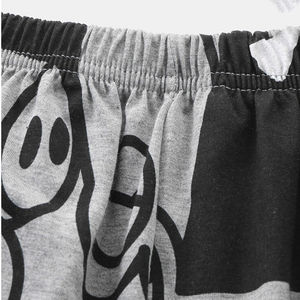 Traje de ropa deportiva con logotipo personalizado para hombre, venta al por mayor de pantalones cortos de manga corta con cuello redondo, conjuntos de pantalones cortos de verano de 2 piezas para adultos - Product Image 6