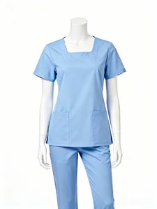 ชุดสครับสำหรับพยาบาลในโรงพยาบาลหญิงชุดสครับขัดผิวสำหรับพยาบาลดีไซน์เก๋และมีระดับ - Product Image 5