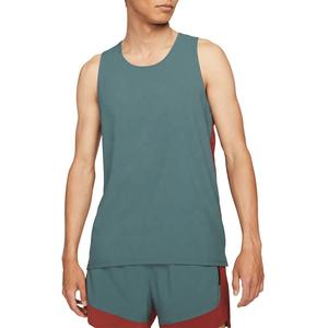 Vente en gros de débardeur en maille de polyester 100% pour hommes, vêtements des deux côtés, séchage rapide, entraînement, Stringer, sans manches, conception de fitness musculaire - Product Image 1