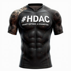 ชุดกิโมโน Jiu Jitsu ชุดป้องกันผดผื่นชุดแขนสั้นสวมใส่สบายทนทานตามสั่ง - Product Image 5