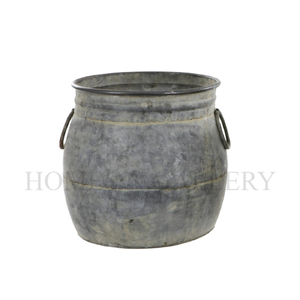 Lot de 4 pots de fleurs en métal fantaisie en laiton de design moderne décoration de jardin fantaisie de grande taille pour la décoration extérieure - Product Image 4