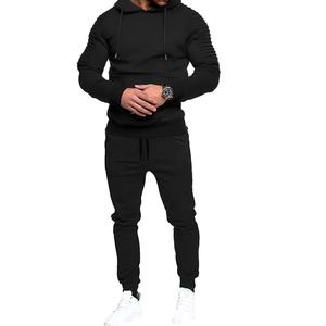 สเวตเชิ้ตแบบมีฮู้ดสำหรับทุกเพศ Q3แอตแลนต้ามีซิปชุดวอร์มไซส์ XL ไซส์ใหญ่พิเศษ2ชิ้นสำหรับฤดูใบไม้ผลิและฤดูใบไม้ร่วง - Product Image 1