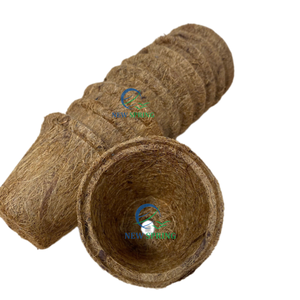 Pots de plantes en fibre de coco écologiques pour la germination des graines |   Fabriqué au Vietnam - Product Image 2